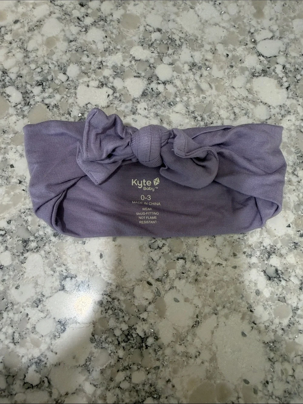 Kyte BABY Lavender Knot Headwrap
